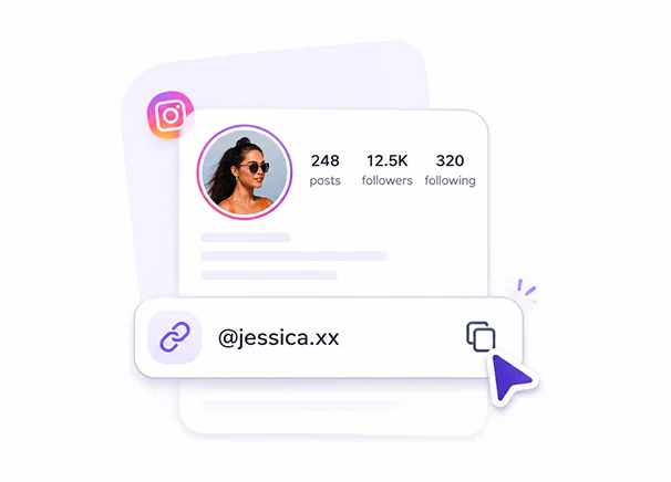 Find a public Instagram profile handle